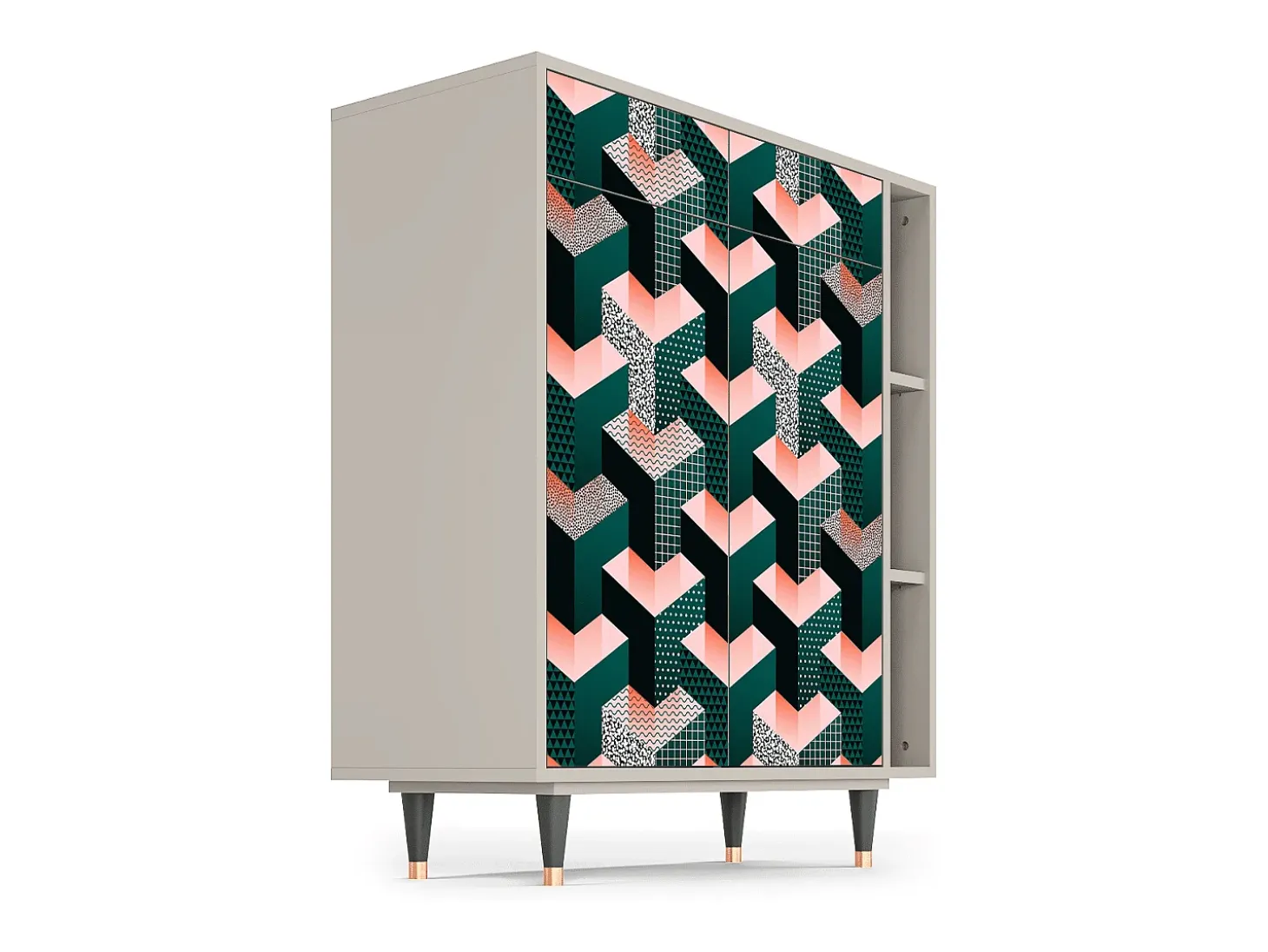 Aparador - 96х110х41 cm - BS6 - Geometric Madness, Arena