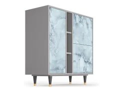 Aparador - 94х96х41 cm - BS5 - Glacial Colour, Gris