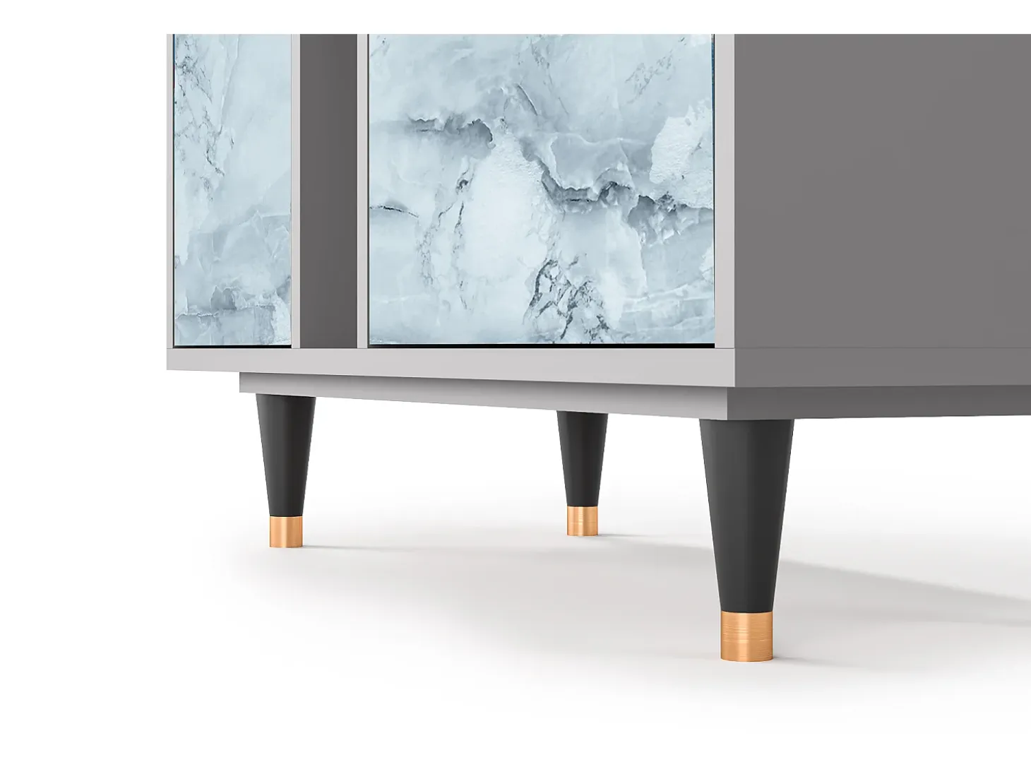 Aparador - 94х96х41 cm - BS5 - Glacial Colour, Gris
