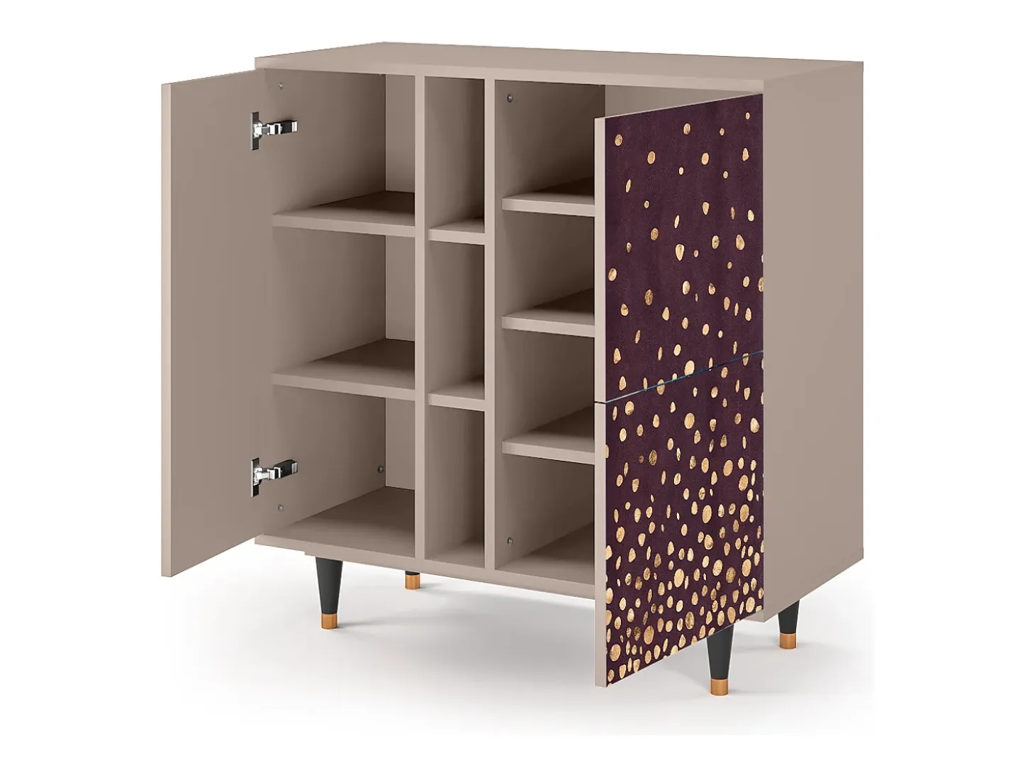 Aparador - 94х96х41 cm - BS5 - Glowworms, Latte