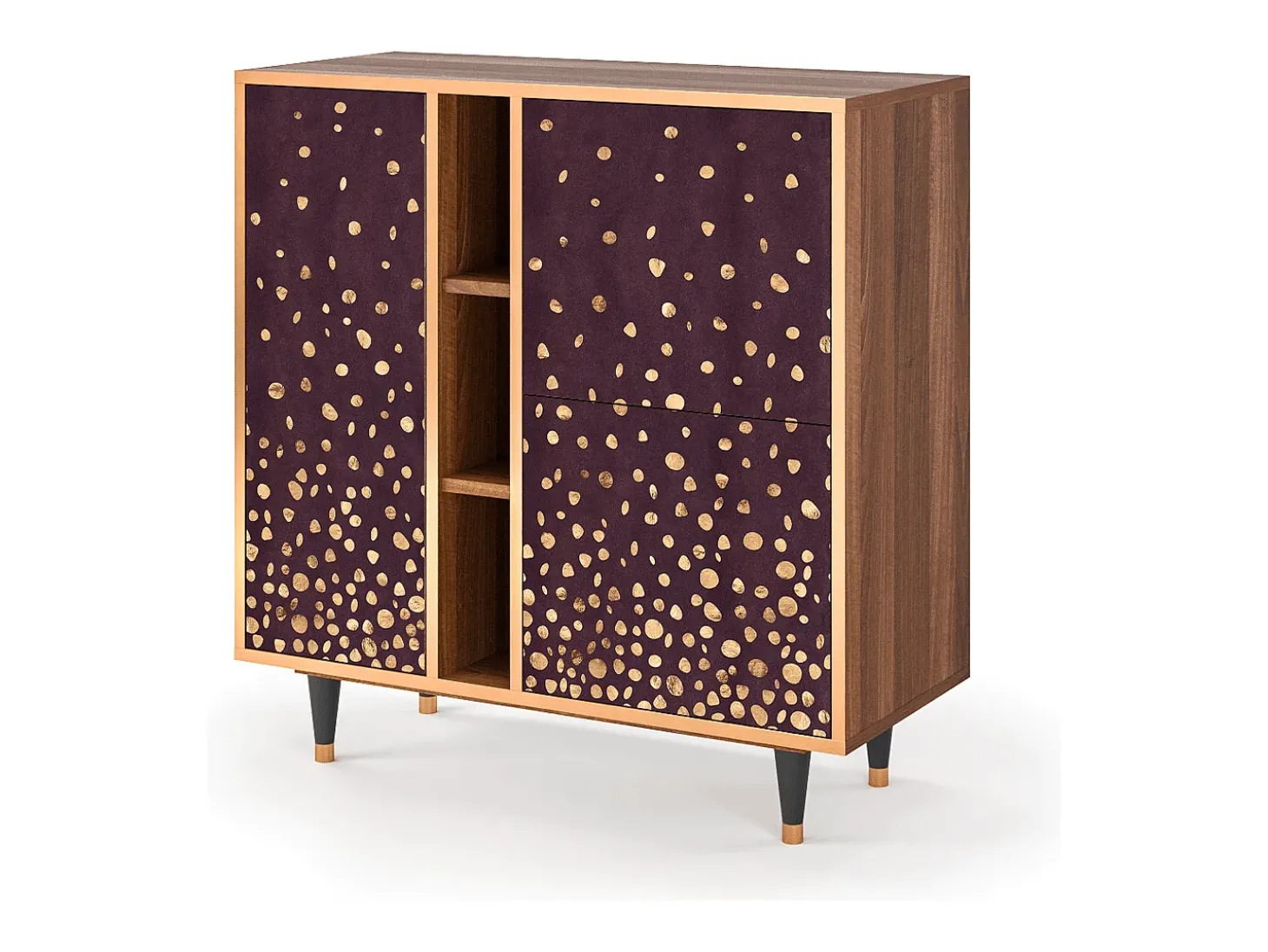 Aparador - 94х96х41 cm - BS5 - Glowworms, Nogal