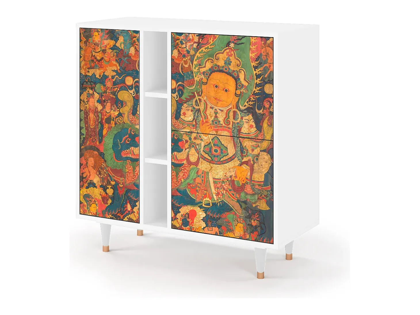 Aparador - 94х96х41 cm - BS5 - God by Vaisravana , Blanco