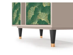 Aparador - 94х96х41 cm - BS5 - Gold Ginkgo, Latte