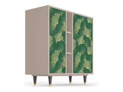 Aparador - 94х96х41 cm - BS5 - Gold Ginkgo, Latte