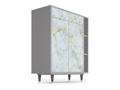 Aparador - 96х110х41 cm - BS6 - Golden Waves, Gris