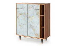 Aparador - 96х110х41 cm - BS6 - Golden Waves, Nogal