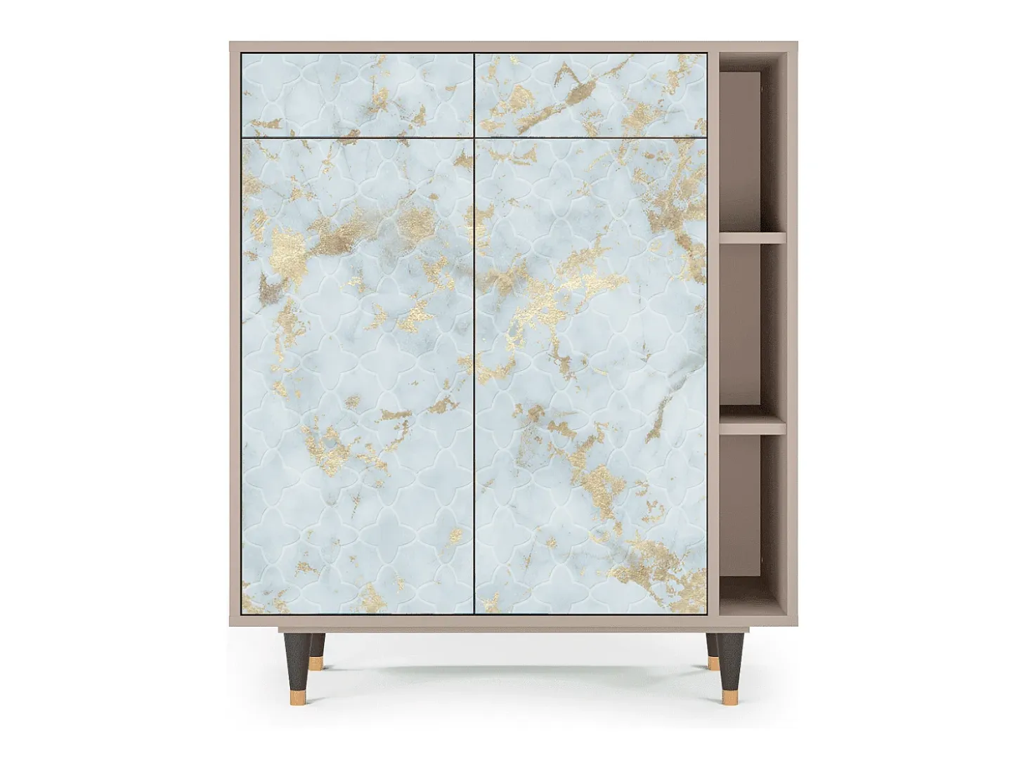 Aparador - 96х110х41 cm - BS6 - Golden Waves, Latte