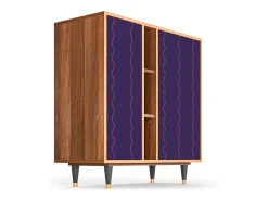 Aparador - 94х96х41 cm - BS5 - Grape Maccaroni, Nogal