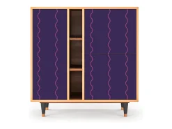 Aparador - 94х96х41 cm - BS5 - Grape Maccaroni, Nogal