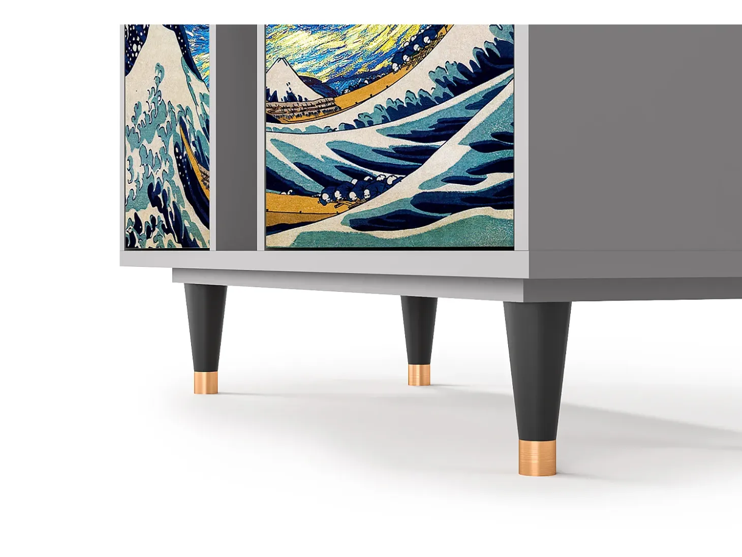 Aparador - 94х96х41 cm - BS5 - Great Wave, Gris