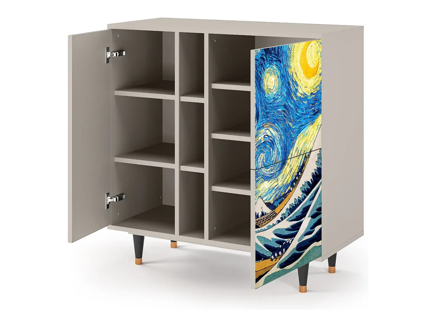Aparador - 94х96х41 cm - BS5 - Great Wave, Arena
