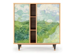 Aparador - 94х96х41 cm - BS5 - Green Wheat Fields, Nogal