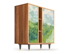 Aparador - 94х96х41 cm - BS5 - Green Wheat Fields, Nogal
