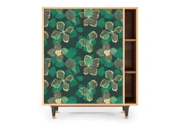 Aparador - 96х110х41 cm - BS6 - Green Flower, Nogal