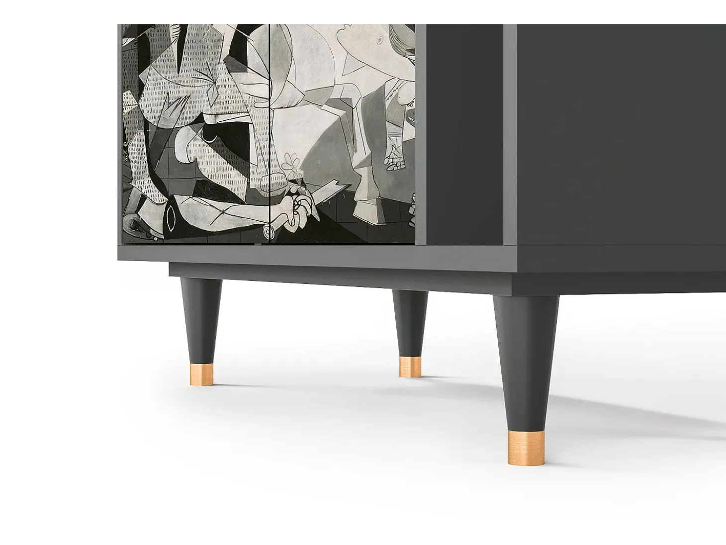 Aparador - 96х110х41 cm - BS6 - Guernica by Picasso, Antracita