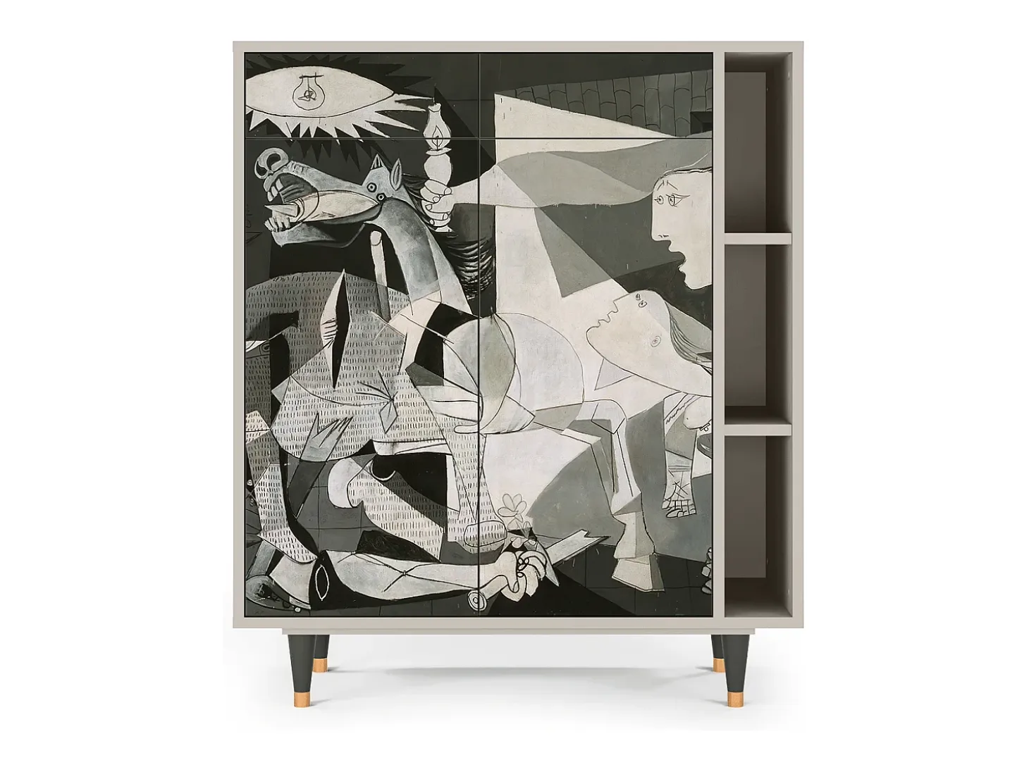 Aparador - 96х110х41 cm - BS6 - Guernica by Picasso, Arena