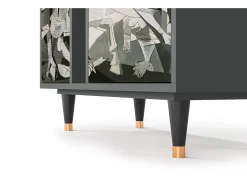 Aparador - 94х96х41 cm - BS5 - Guernica by Picasso, Antracita