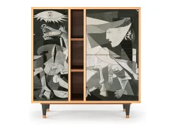 Aparador - 94х96х41 cm - BS5 - Guernica by Picasso, Nogal