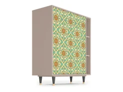 Aparador - 96х110х41 cm - BS6 - Hindu Daisy, Latte