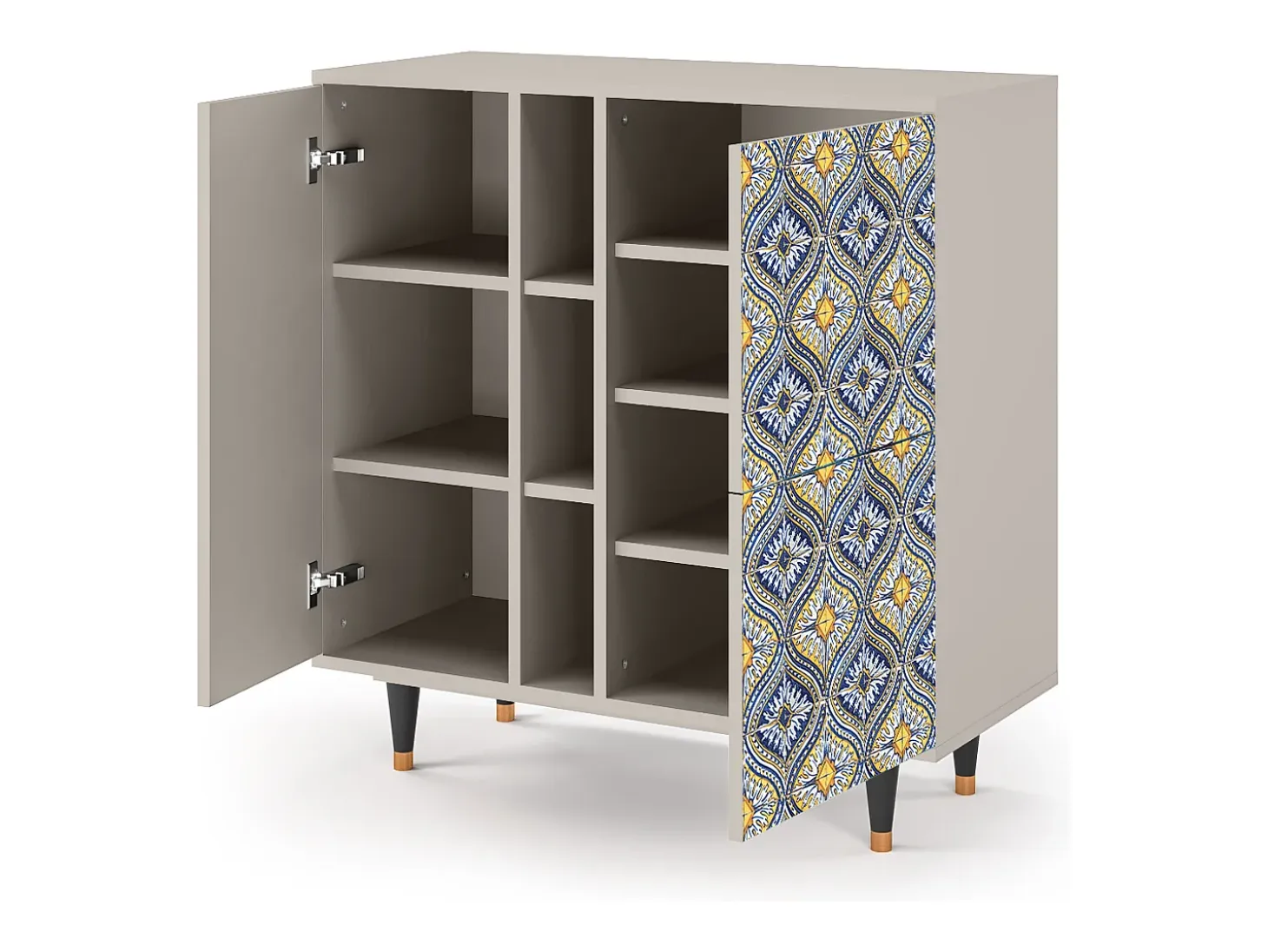 Aparador - 94х96х41 cm - BS5 - Illusory Pattern, Arena