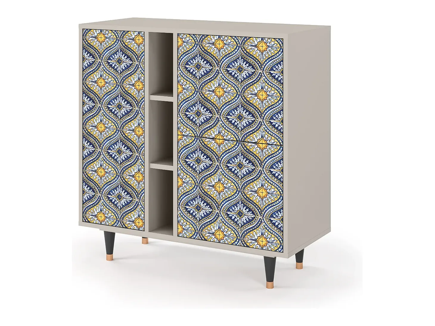 Aparador - 94х96х41 cm - BS5 - Illusory Pattern, Arena