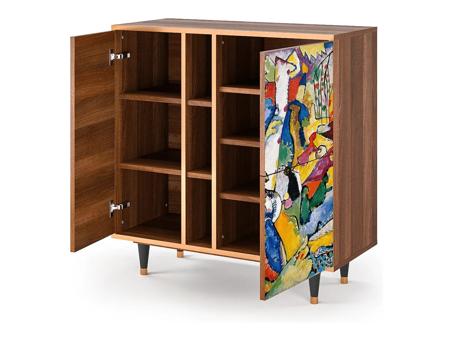 Aparador - 94х96х41 cm - BS5 - Improvisation 26 , Nogal