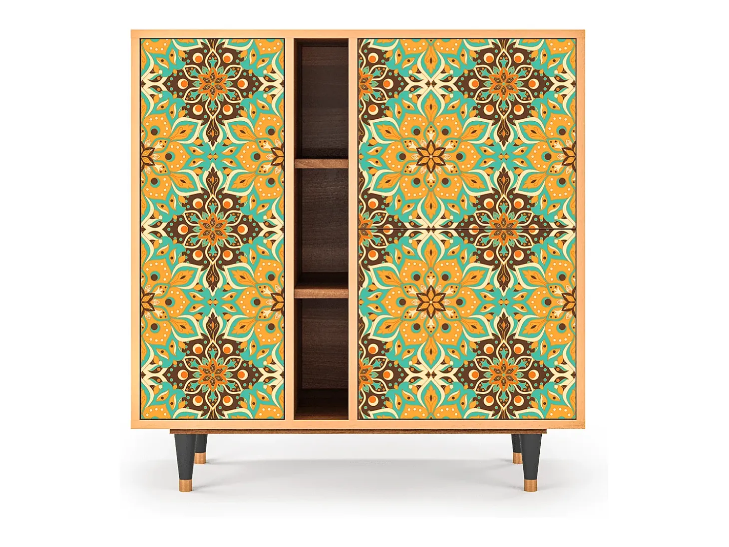 Aparador - 94х96х41 cm - BS5 - Indian Spices, Nogal