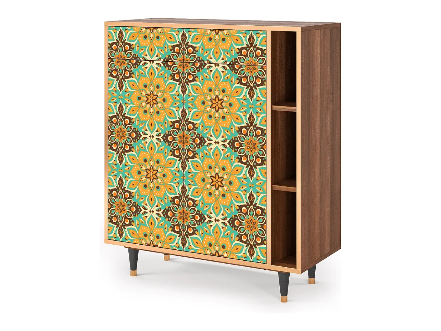 Aparador - 96х110х41 cm - BS6 - Indian Spices, Nogal