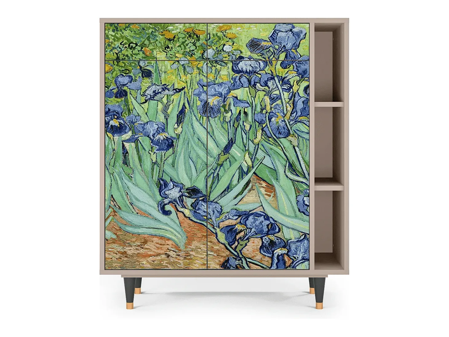 Aparador - 96х110х41 cm - BS6 - Irises , Latte