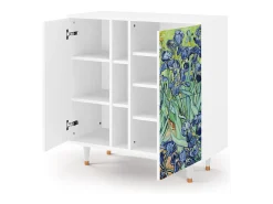 Aparador - 94х96х41 cm - BS5 - Irises , Blanco