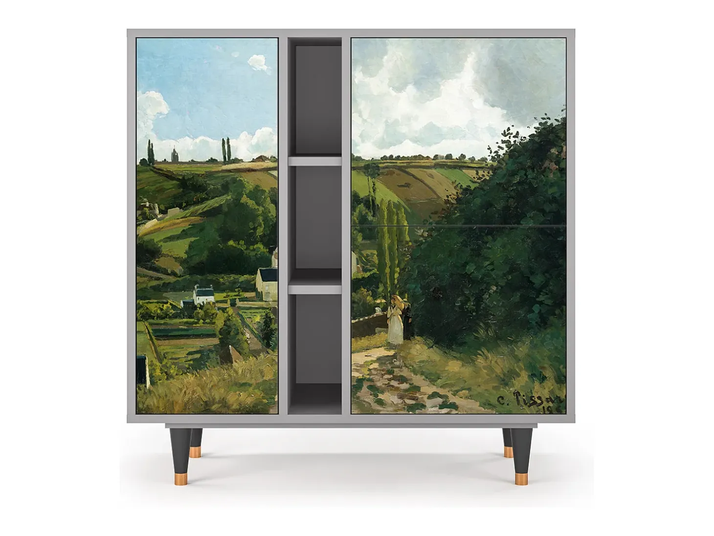 Aparador - 94х96х41 cm - BS5 - Jalais Hill by Pissarro, Gris