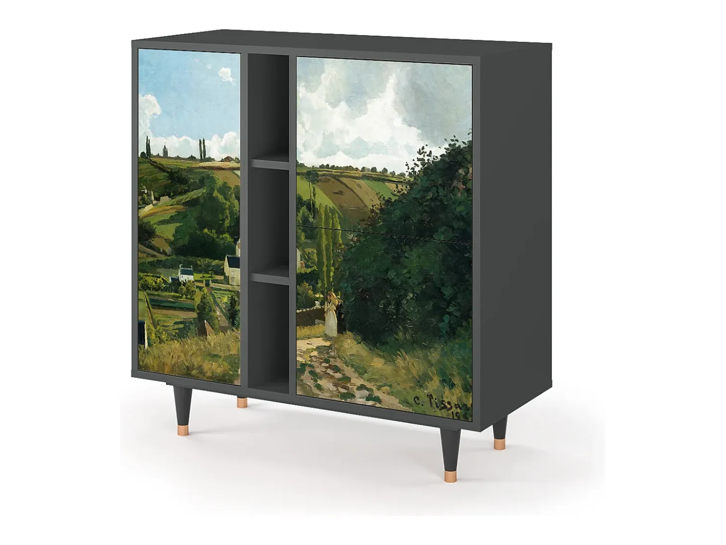 Aparador - 94х96х41 cm - BS5 - Jalais Hill by Pissarro, Antracita
