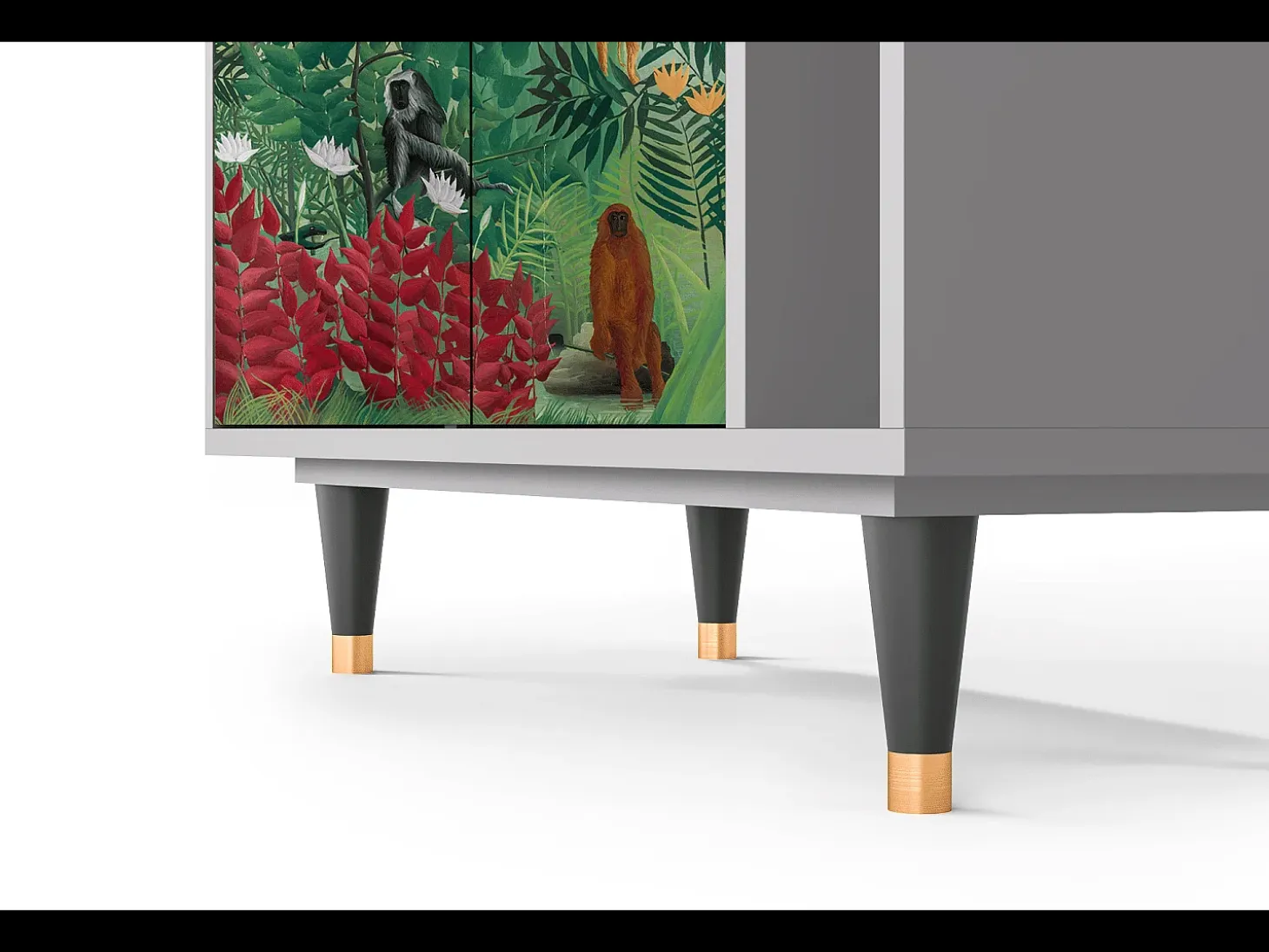 Aparador - 96х110х41 cm - BS6 - Jungles in Paris, Gris