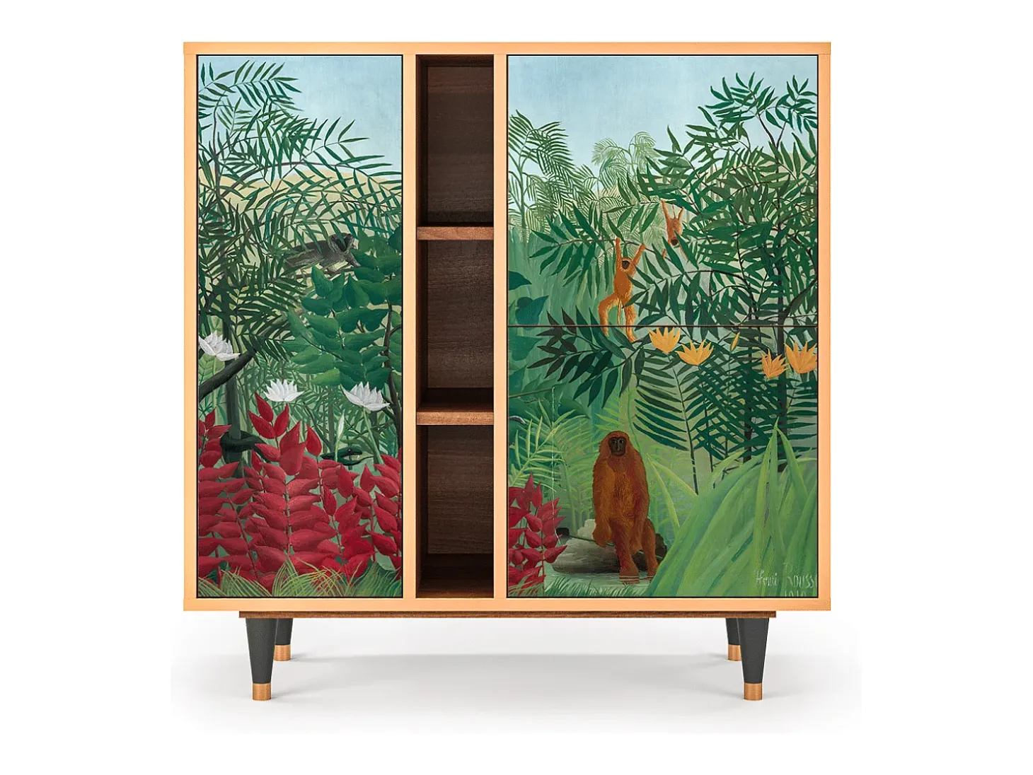 Aparador - 94х96х41 cm - BS5 - Jungles in Paris, Nogal