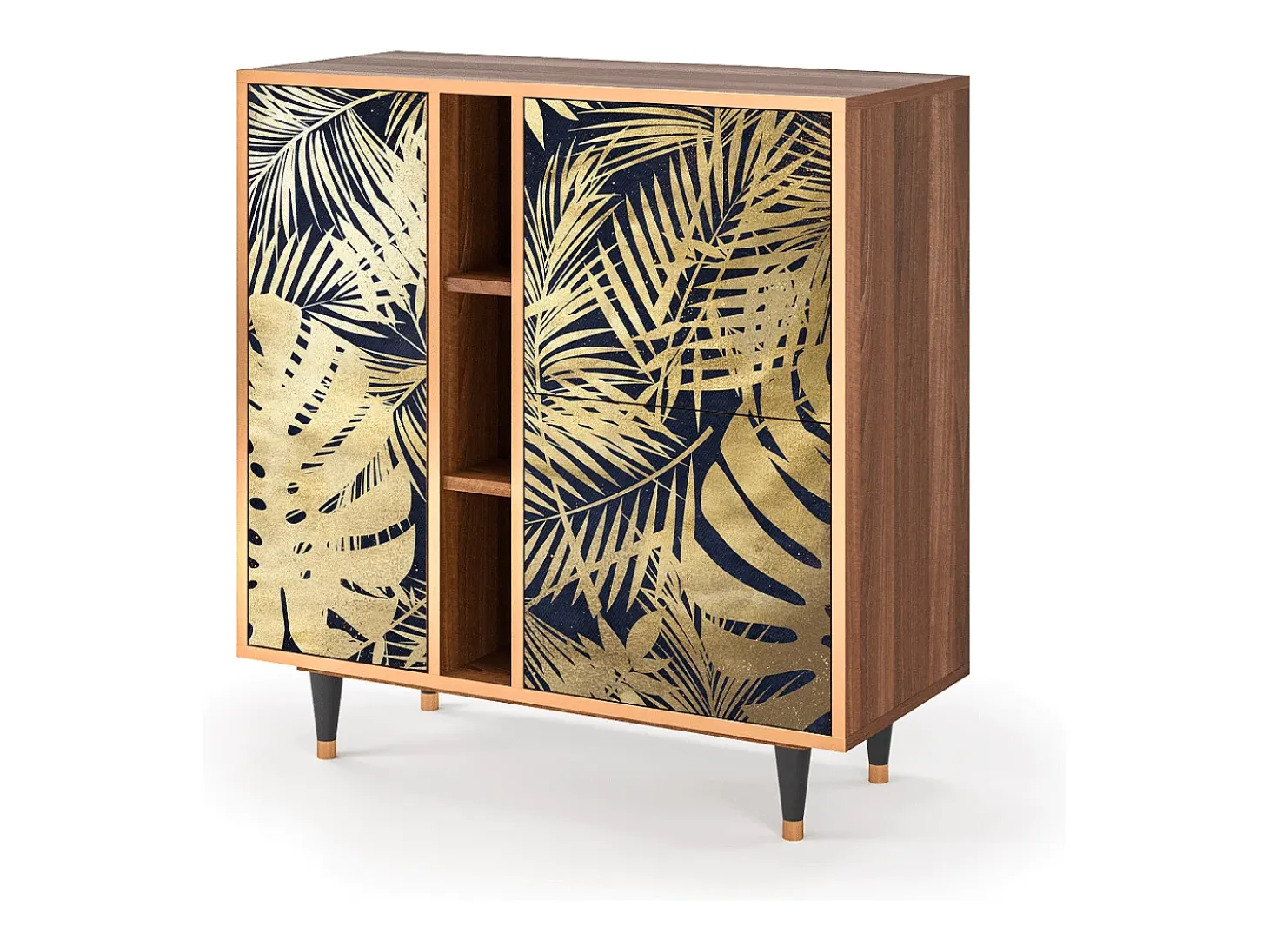 Aparador - 94х96х41 cm - BS5 - Jungle Vibes, Nogal