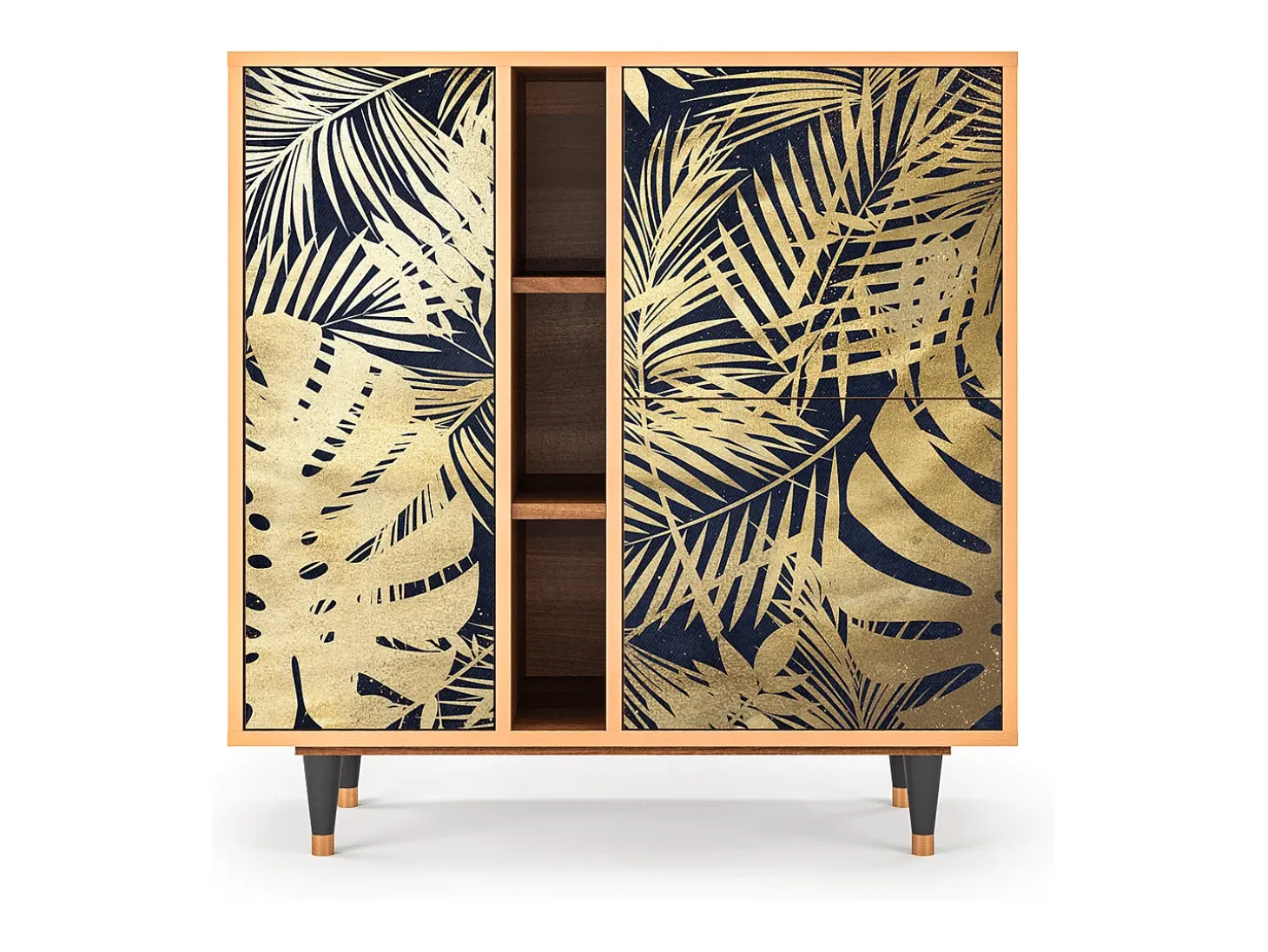 Aparador - 94х96х41 cm - BS5 - Jungle Vibes, Nogal