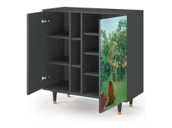 Aparador - 94х96х41 cm - BS5 - Jungles in Paris, Antracita