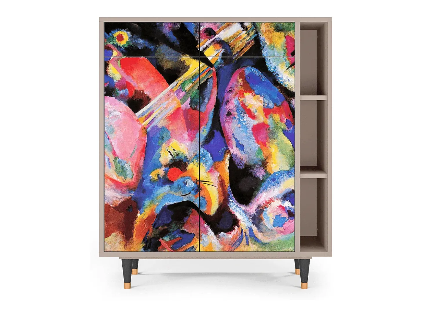 Aparador - 96х110х41 cm - BS6 - Kandinsky, Latte