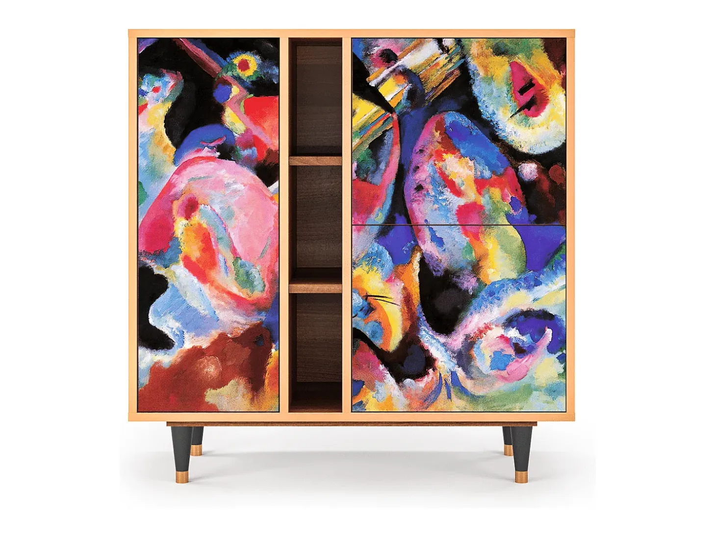Aparador - 94х96х41 cm - BS5 - Kandinsky, Nogal