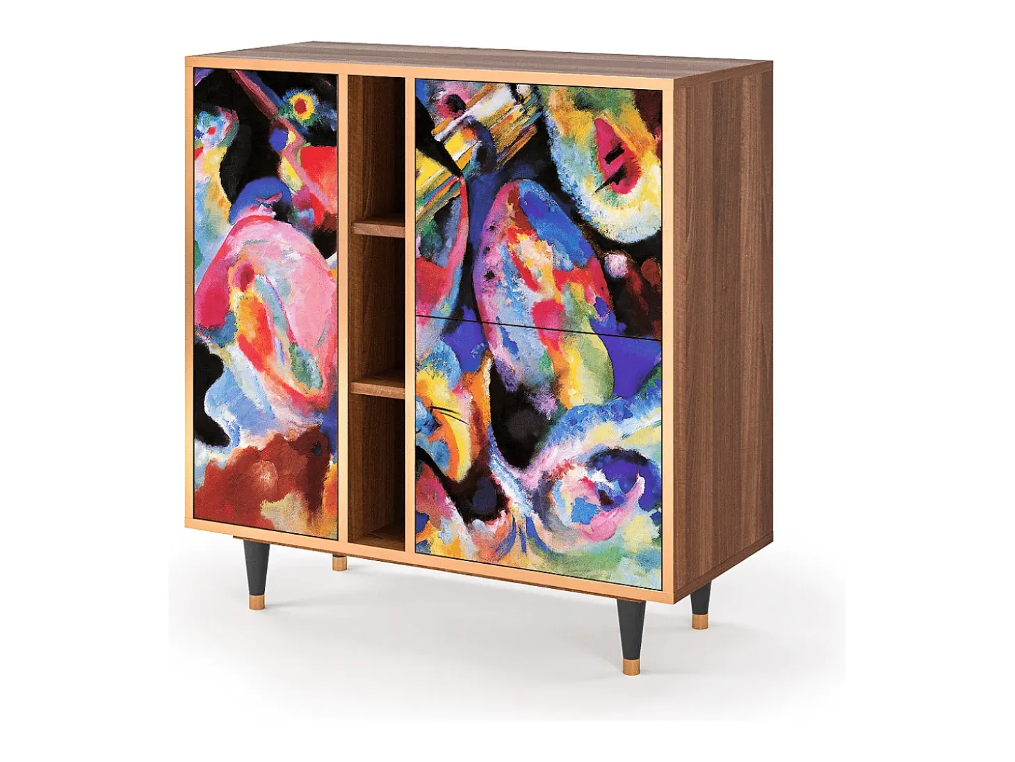 Aparador - 94х96х41 cm - BS5 - Kandinsky, Nogal