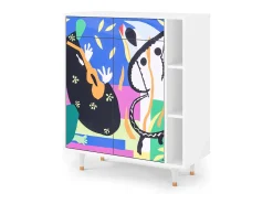 Aparador - 96х110х41 cm - BS6 - La Tristesse du Roi, Blanco