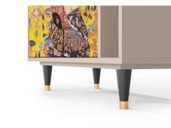 Aparador - 96х110х41 cm - BS6 - Lady with Fan by Klimt, Latte