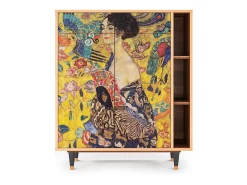 Aparador - 96х110х41 cm - BS6 - Lady with Fan by Klimt, Nogal