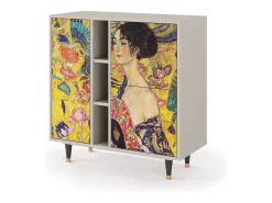 Aparador - 94х96х41 cm - BS5 - Lady with Fan by Klimt, Arena
