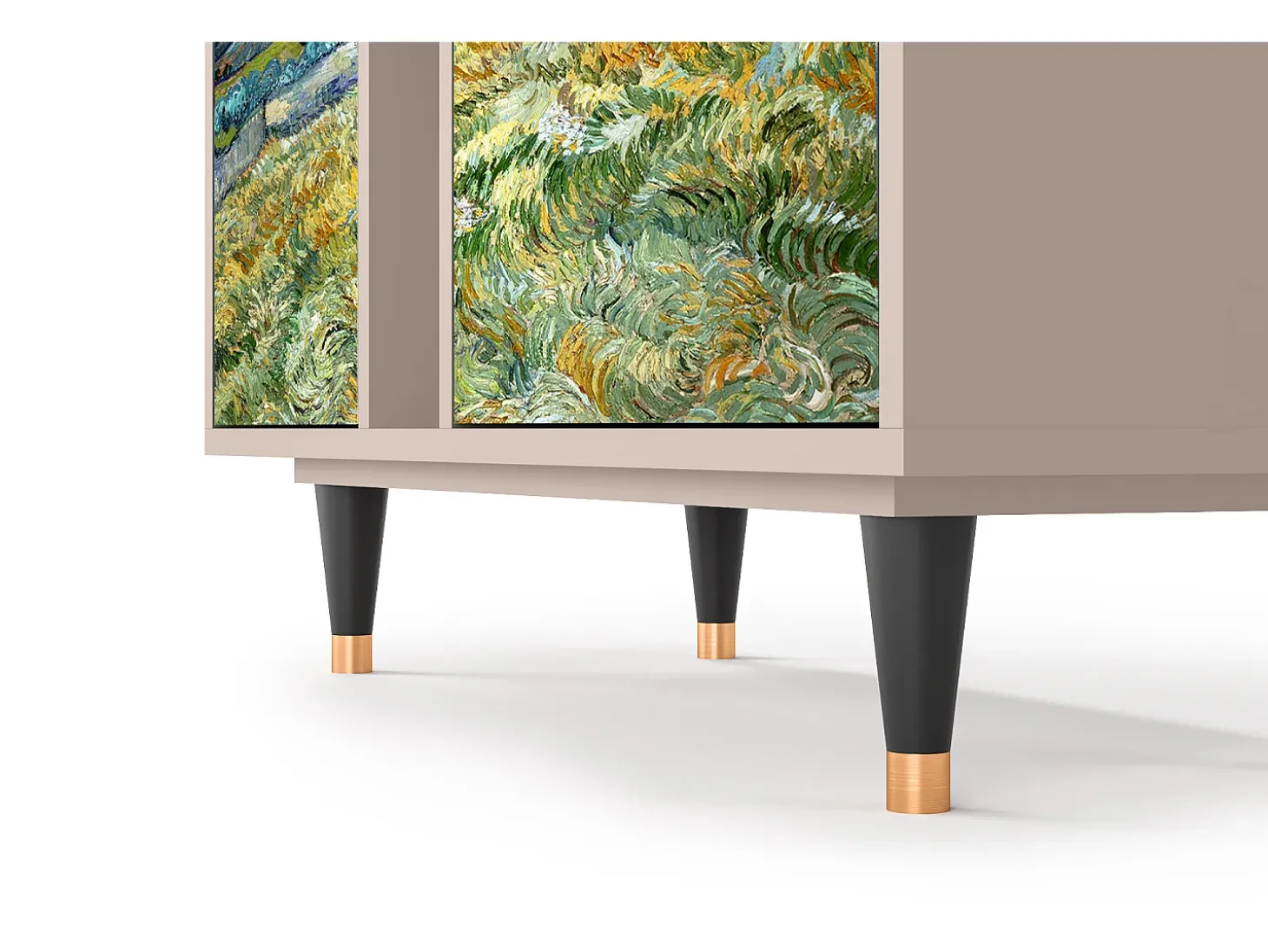 Aparador - 94х96х41 cm - BS5 - Landscape, Latte