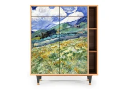Aparador - 96х110х41 cm - BS6 - Landscape, Nogal