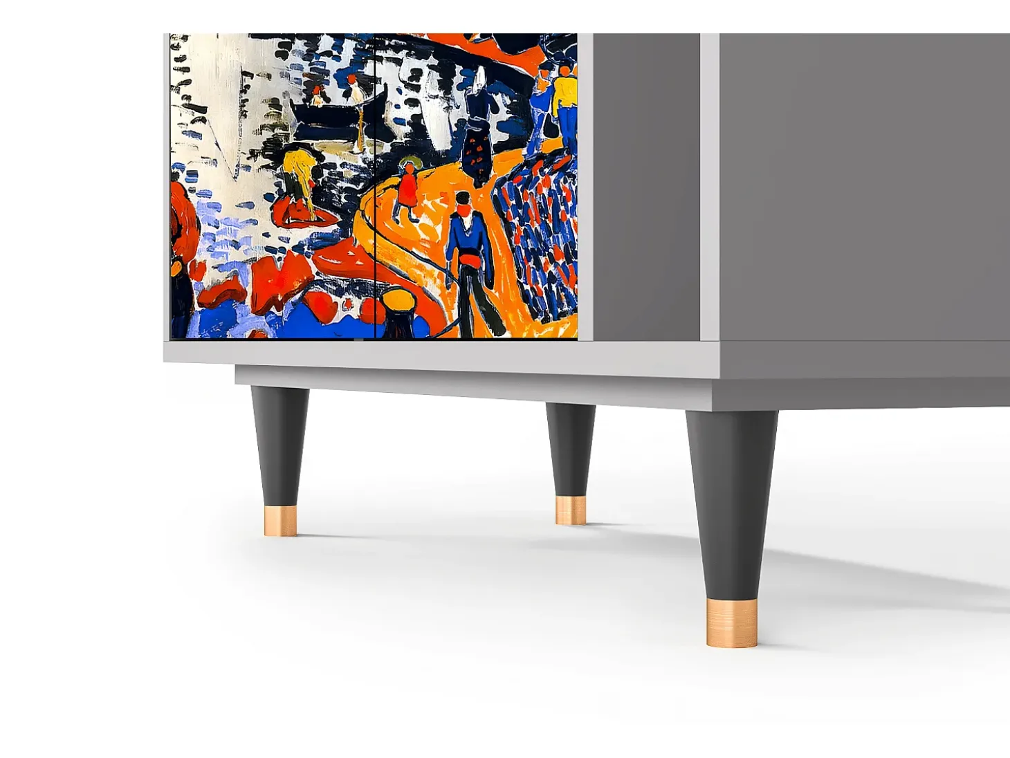 Aparador - 96х110х41 cm - BS6 - Le Séchage des voiles , Gris