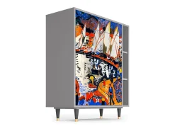 Aparador - 96х110х41 cm - BS6 - Le Séchage des voiles , Gris