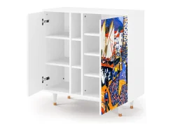 Aparador - 94х96х41 cm - BS5 - Le Séchage des voiles , Blanco