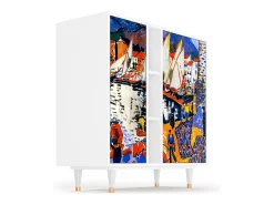 Aparador - 94х96х41 cm - BS5 - Le Séchage des voiles , Blanco